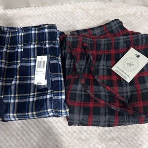 Men's lounge pants 2 pair size large NWT